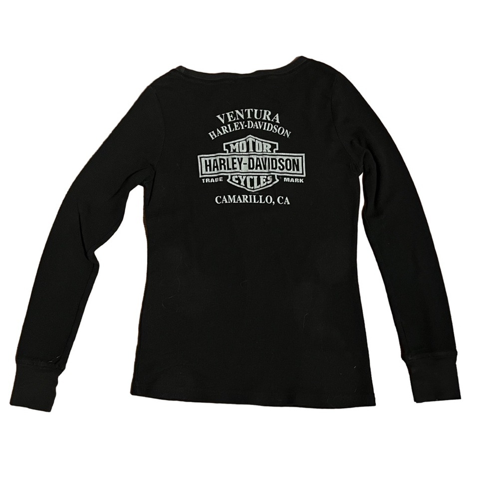 Harley Davidson Women’s Thermal Long Sleeve Size: Small. - Picture 2 of 4